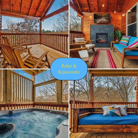 Mountains R Calling, Cozy Hideaway, King Beds, Hot-Tub, Arcade, Ev Ready Пиджен-Фордж Экстерьер фото